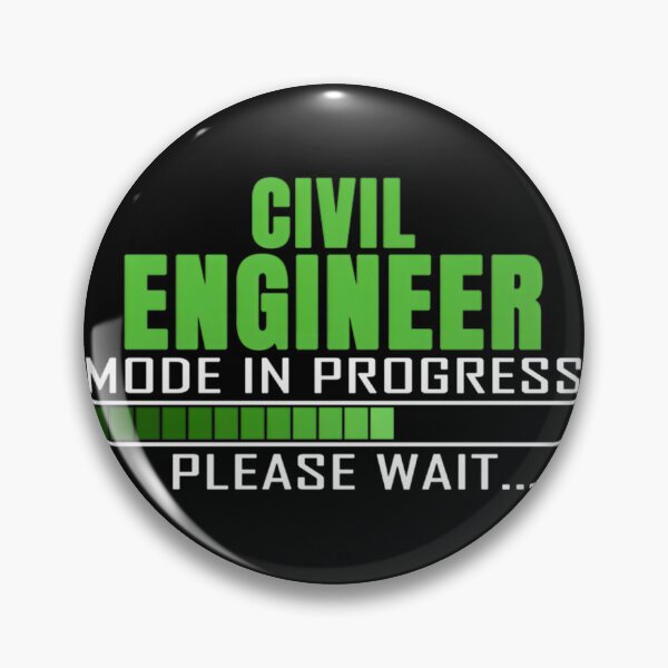 Item preview, Civil Engineer Mode in Progress Please Wait Funny Quote Design for Engineering Enthusiasts designed and sold by YUKAdesign.