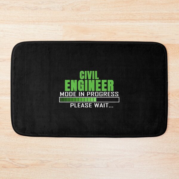 Item preview, Civil Engineer Mode in Progress Please Wait Funny Quote Design for Engineering Enthusiasts designed and sold by YUKAdesign.