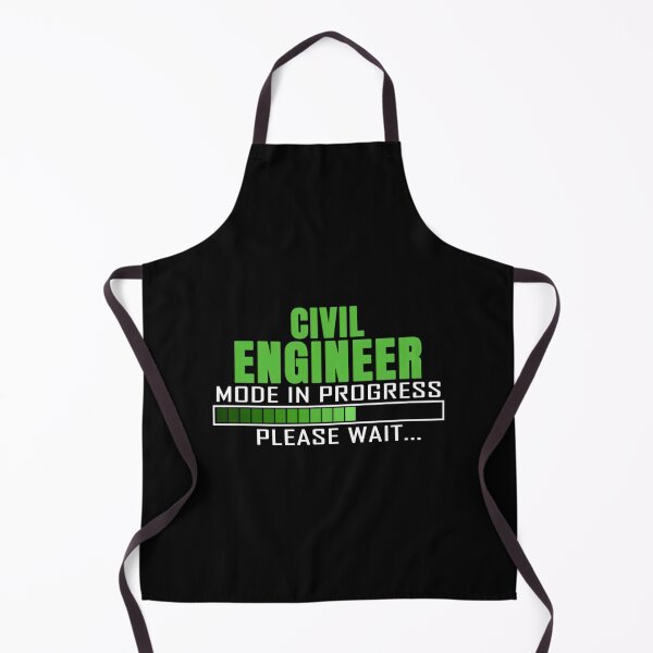 Item preview, Civil Engineer Mode in Progress Please Wait Funny Quote Design for Engineering Enthusiasts designed and sold by YUKAdesign.