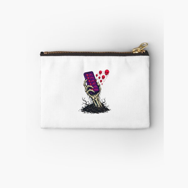 Item preview, Doomscrolling Skeleton Hand Social Media Addiction designed and sold by chattsuede.