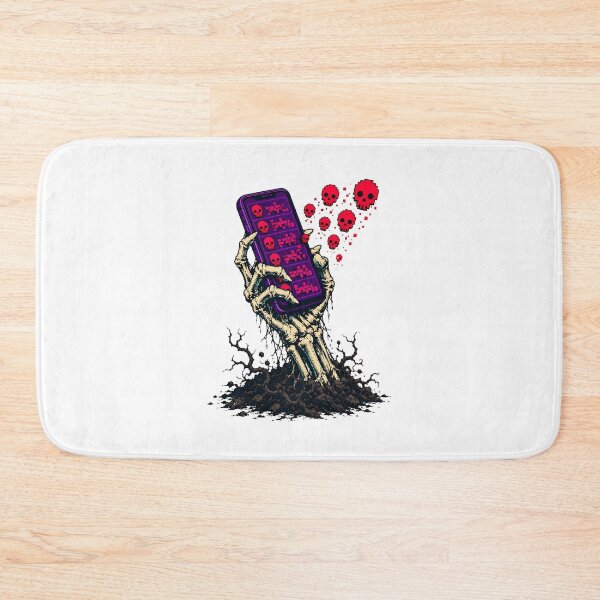 Item preview, Doomscrolling Skeleton Hand Social Media Addiction designed and sold by chattsuede.