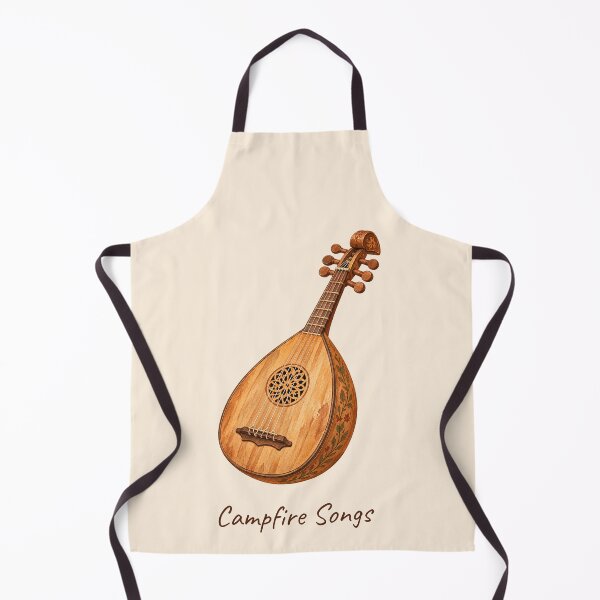 Item preview, Campfire Songs Lute Safari Explorer designed and sold by mycute-stickers.