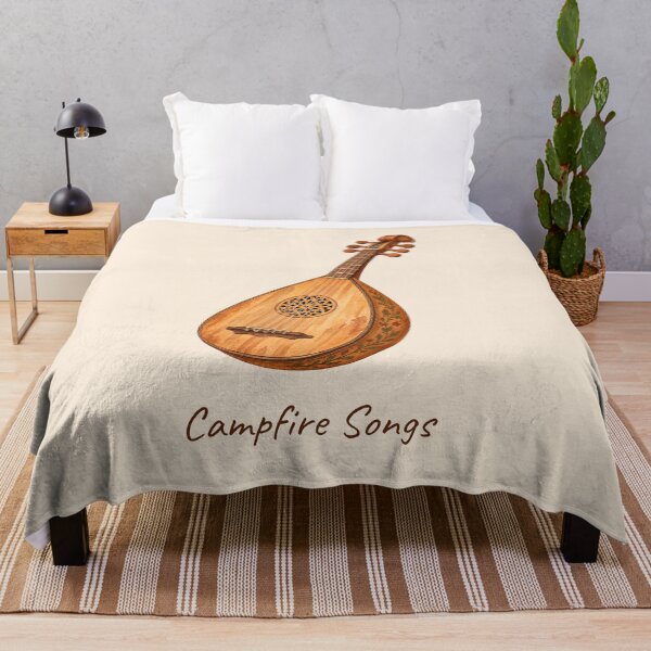 Item preview, Campfire Songs Lute Safari Explorer designed and sold by mycute-stickers.
