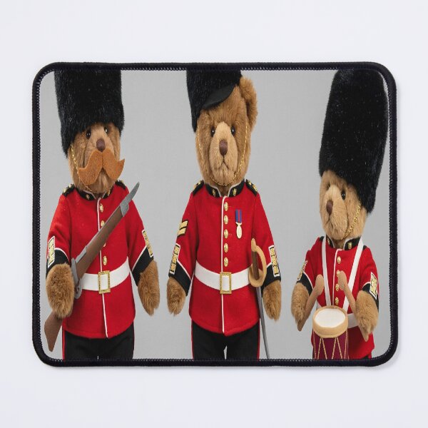 Item preview, Royal Guard Teddy Bears Poster | British Buckingham Palace Collector Figures | Military Bear Wall Art designed and sold by ruschdominique6.