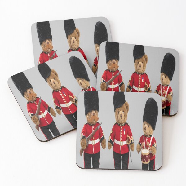 Item preview, Royal Guard Teddy Bears Poster | British Buckingham Palace Collector Figures | Military Bear Wall Art designed and sold by ruschdominique6.