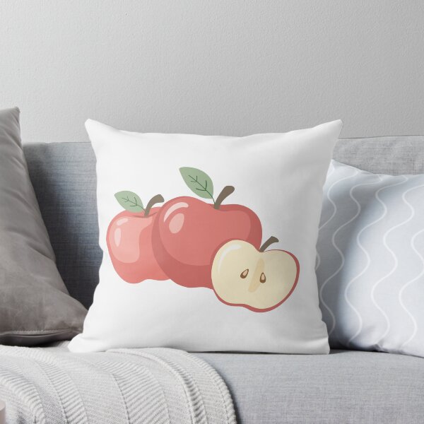Item preview, Fresh Red Apple Slice Cursive  designed and sold by BetweenForms.