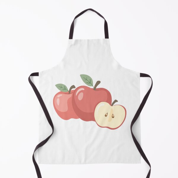 Item preview, Fresh Red Apple Slice Cursive designed and sold by BetweenForms.