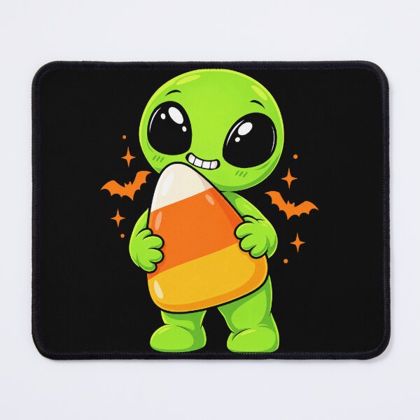Item preview, Cute Alien Holding Candy Corn designed and sold by SignumShop.