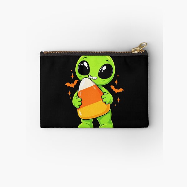 Item preview, Cute Alien Holding Candy Corn designed and sold by SignumShop.