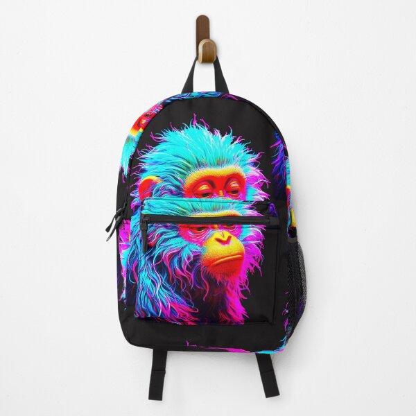 Item preview, Neon Synth-Ape - Volumetric Cyber Primate designed and sold by A E S T H E T A T A G.