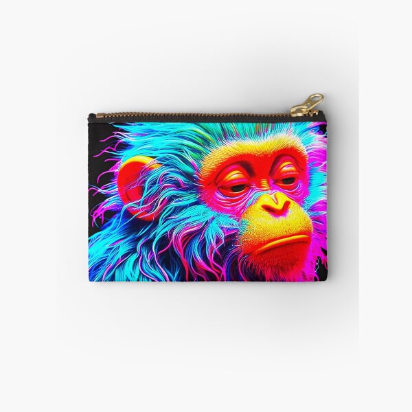 Item preview, Neon Synth-Ape - Volumetric Cyber Primate  designed and sold by A E S T H E T A T A G.