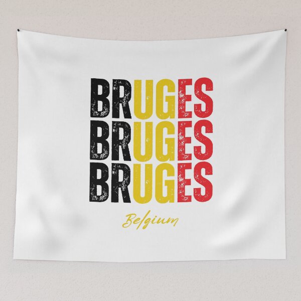 Item preview, Bruges, Belgium, I love Bruges designed and sold by Dressyourflag.