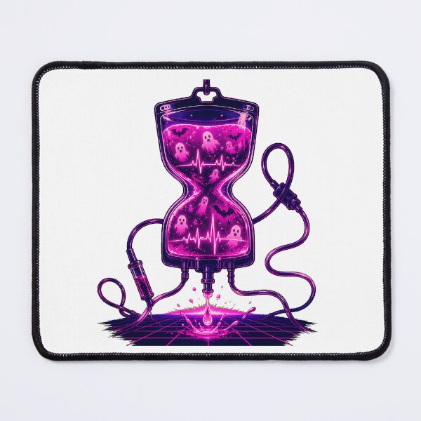 Item preview, Pastel Goth Nurse Spooky Halloween Medical Life designed and sold by chattsuede.