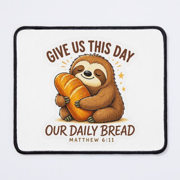 Item preview, Matthew 6:11 Give Us This Day Our Daily Bread designed and sold by plushism.