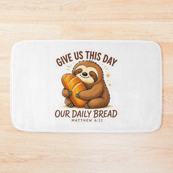 Item preview, Matthew 6:11 Give Us This Day Our Daily Bread designed and sold by plushism.