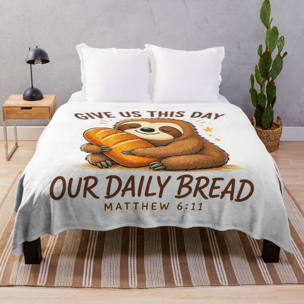 Item preview, Matthew 6:11 Give Us This Day Our Daily Bread designed and sold by plushism.