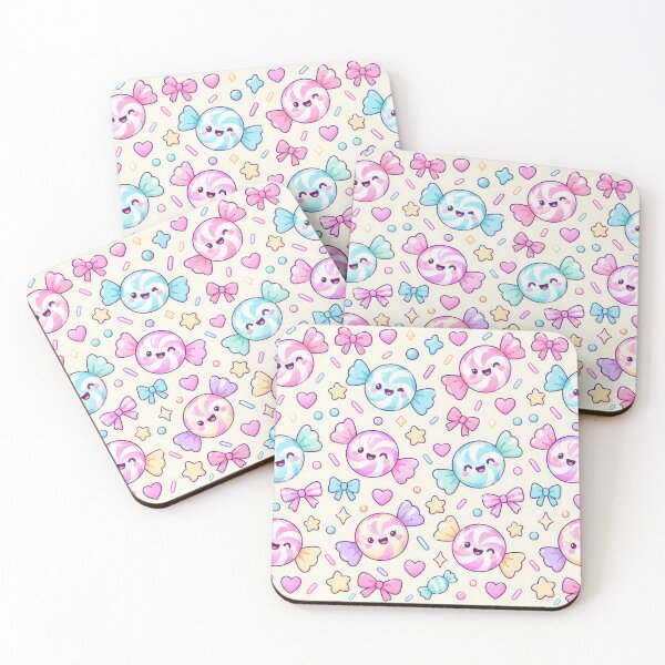 Item preview, Kawaii Swirl Candy Pastel Sweet Pattern designed and sold by Soft Berry Studio.
