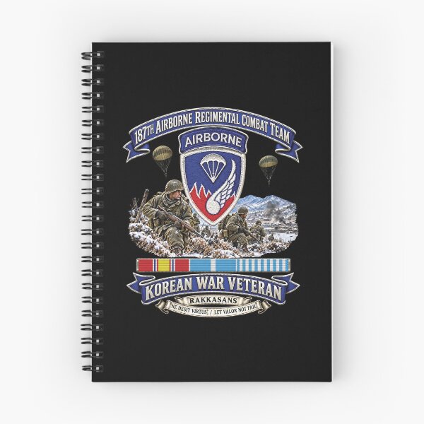 Item preview, 187th Airborne Regimental Combat Team - Korean War w scene - KOREAN SVC - 3D - Enhanced designed and sold by Military Insignia Products.