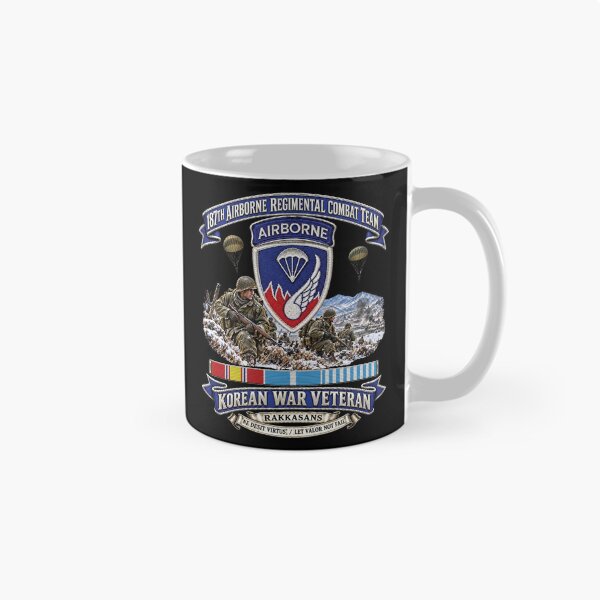 Item preview, 187th Airborne Regimental Combat Team - Korean War w scene - KOREAN SVC - 3D - Enhanced designed and sold by Military Insignia Products.