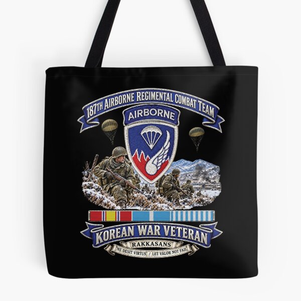 Item preview, 187th Airborne Regimental Combat Team - Korean War w scene - KOREAN SVC - 3D - Enhanced designed and sold by Military Insignia Products.