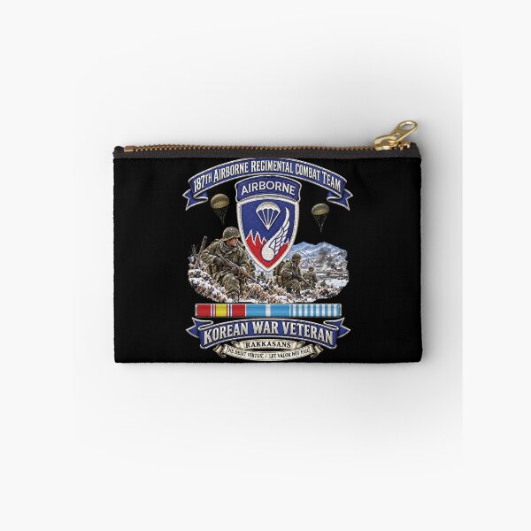 Item preview, 187th Airborne Regimental Combat Team - Korean War w scene - KOREAN SVC - 3D - Enhanced designed and sold by Military Insignia Products.