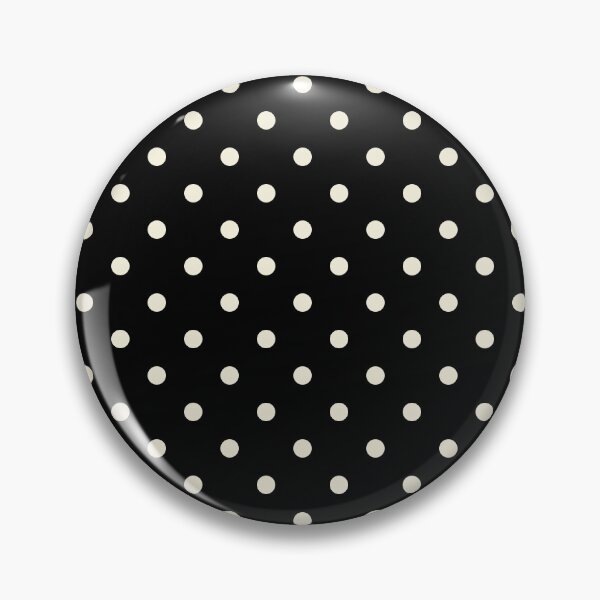 Item preview, Black Cream Polka Dot designed and sold by gulsumkiyan.