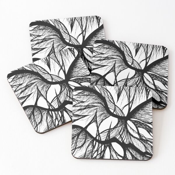 Item preview, Throughout Our Veins - Abstract Illustration designed and sold by Dragonfly Waystone.