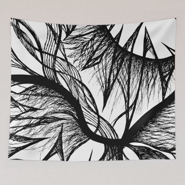 Item preview, Throughout Our Veins - Abstract Illustration designed and sold by Dragonfly Waystone.