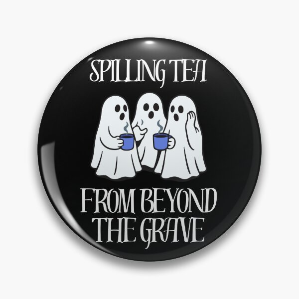 Item preview, Ghost spilling the tea designed and sold by TheGentleGhoul.