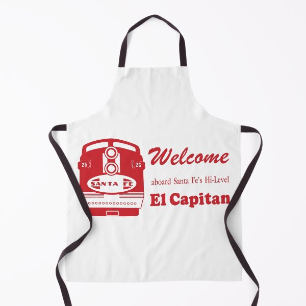 Item preview, Welcome Aboard the El Capitan - Red and White designed and sold by Trains-and-Rail.