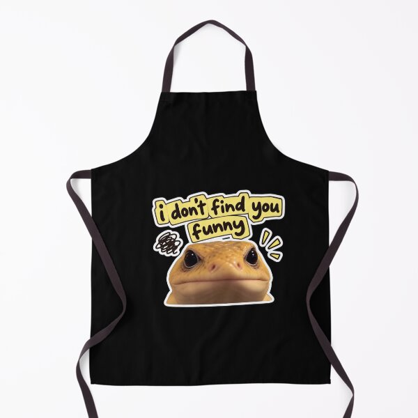 Item preview, I don’t find you funny - grumpy lizard designed and sold by MileAMinBrain.