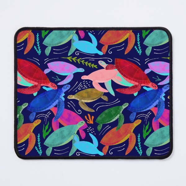 Item preview, Colorful Sea Turtles Pattern designed and sold by Mermaid-set.