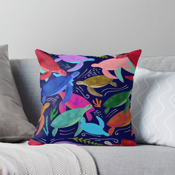 Item preview, Colorful Sea Turtles Pattern designed and sold by Mermaid-set.