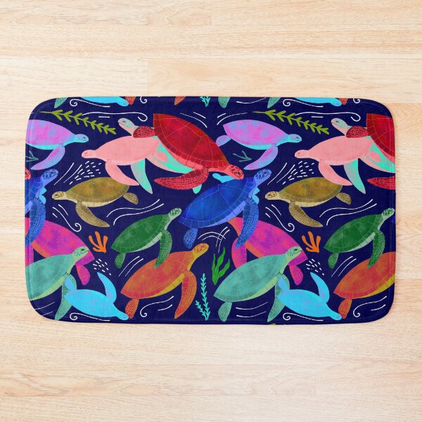 Item preview, Colorful Sea Turtles Pattern designed and sold by Mermaid-set.