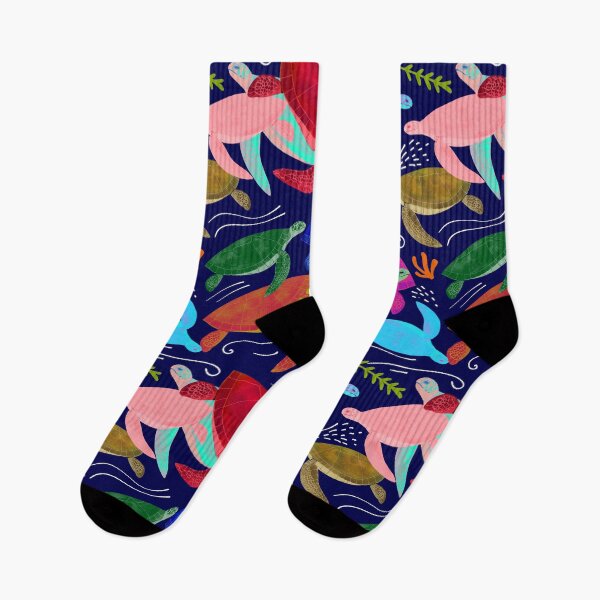 Item preview, Colorful Sea Turtles Pattern designed and sold by Mermaid-set.