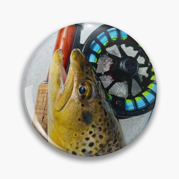 Item preview, Brown Trout and Reel designed and sold by technopenguin.