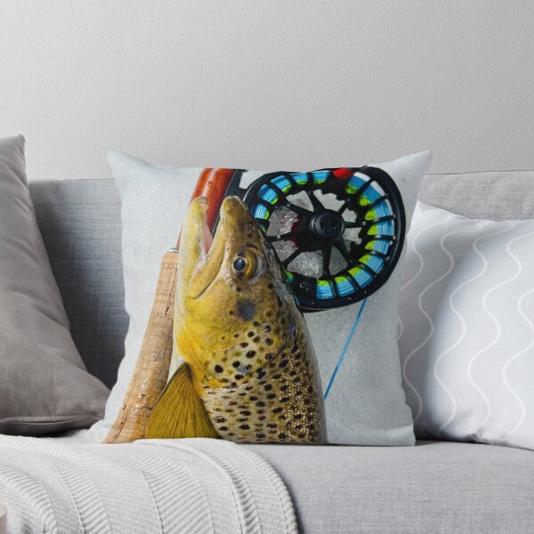 Item preview, Brown Trout and Reel designed and sold by technopenguin.