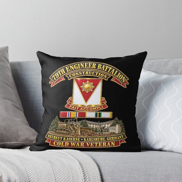 Item preview, 79th Engineer Battalion - Construction - Neureut Kaserne, Karlseuhe, Germany, Cold War SVC - 3D - Enhanced designed and sold by Military Insignia Products.