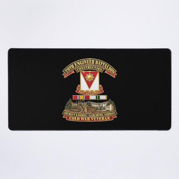 Item preview, 79th Engineer Battalion - Construction - Neureut Kaserne, Karlseuhe, Germany, Cold War SVC - 3D - Enhanced designed and sold by Military Insignia Products.
