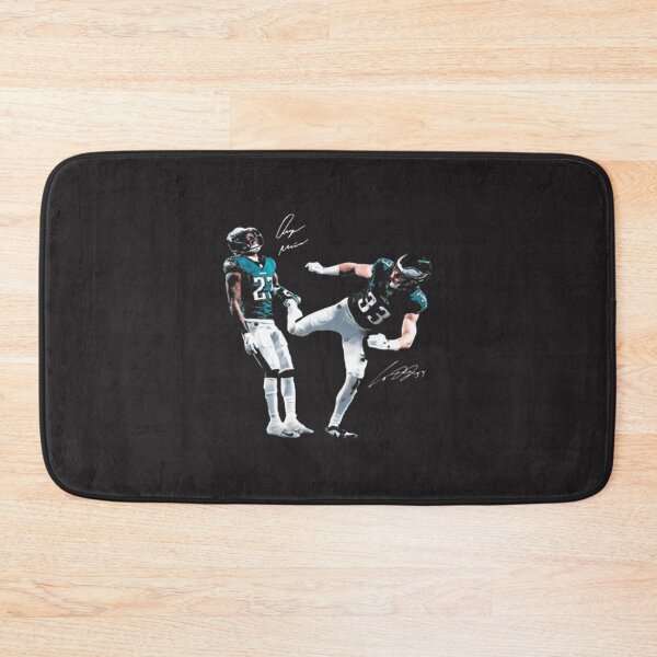 Item preview, Cooper DeJean and Quinyon Mitchell Eagles Football Player Illustration designed and sold by asnami.