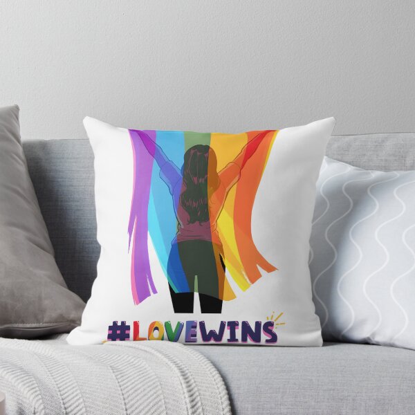 Item preview, Love Always Wins Inspirational Quote Graphic Design designed and sold by Cheikh1997.