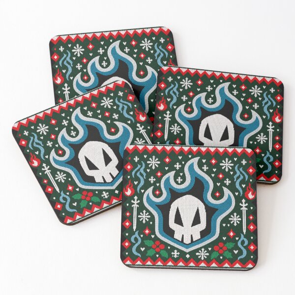 Item preview, Shinigami Christmas Ugly Sweater designed and sold by Gabriela Mihai.