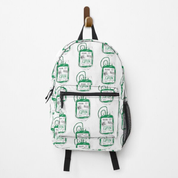Item preview, We Bleed Green Inspirational Sports and Team Spirit Design designed and sold by asnami.