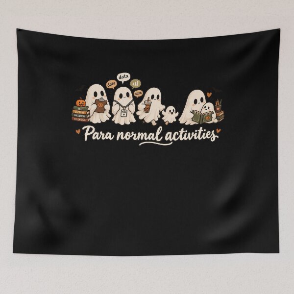 Item preview, Para Normal Activities Cute Ghost Paraprofessional SPED Halloween designed and sold by Whirx.