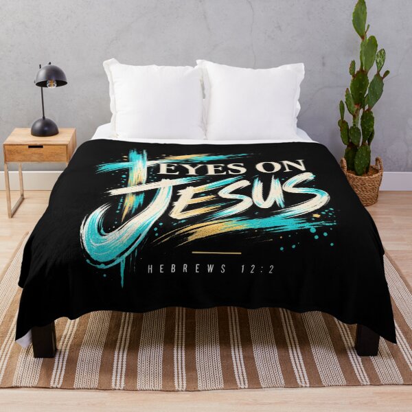 Item preview, Eyes On Jesus Hebrews 12Christian Faith designed and sold by smiadraspi.