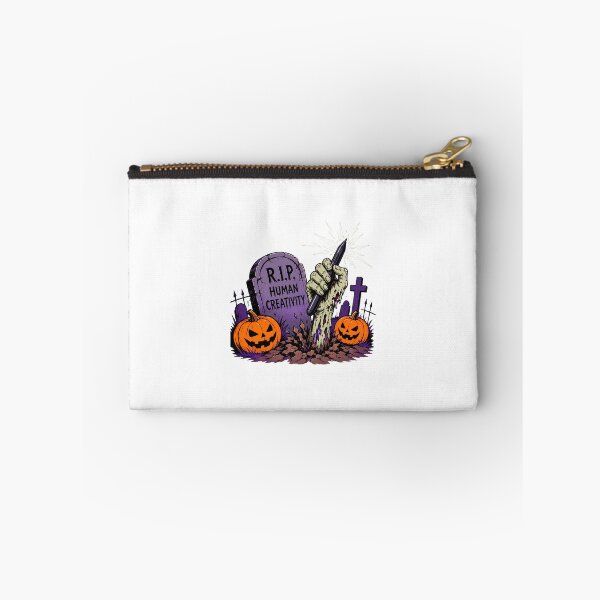 Item preview, RIP Human Creativity Digital Creator Zombie Halloween designed and sold by chattsuede.