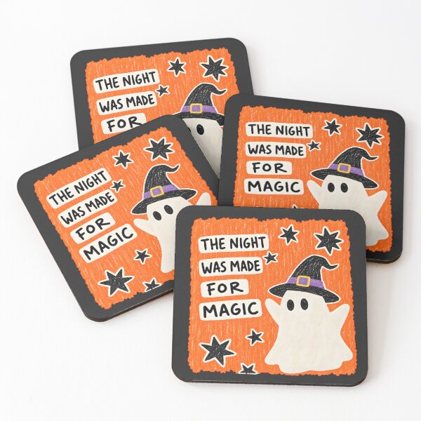Item preview, Retro Witch Ghost Halloween | The Night Was Made for Magic designed and sold by AmiGraph.