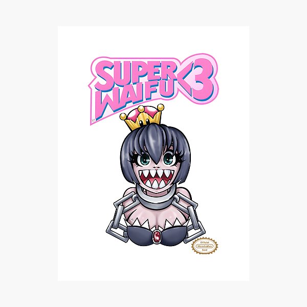 Item preview, Super Waifu Cute Anime Style Character Art Design designed and sold by ChloeBonaparte.