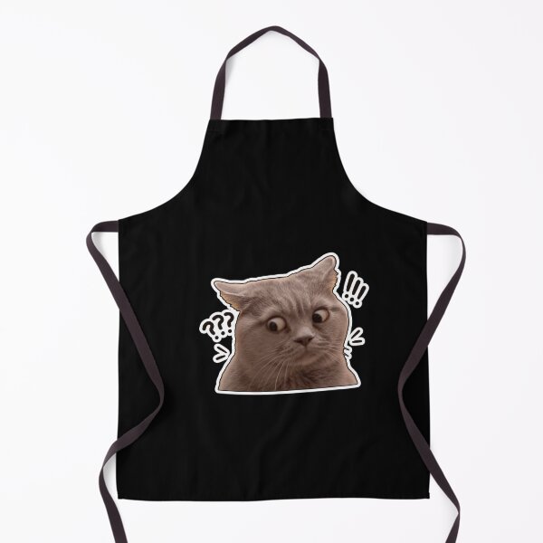 Item preview, Confusion cat designed and sold by MileAMinBrain.