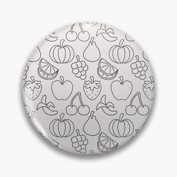 Item preview, Simple Line Fruit Pattern designed and sold by AshfulArt.
